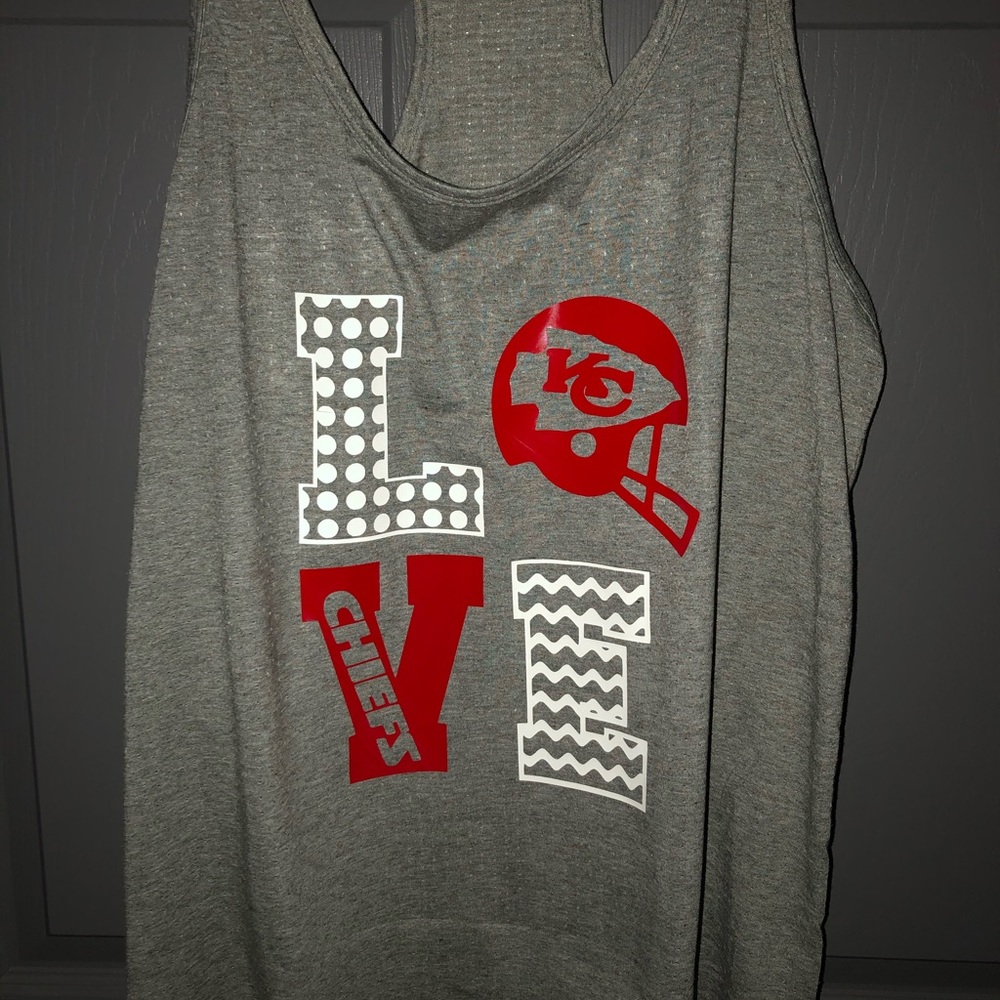 Kansas City Chiefs Love workout tank